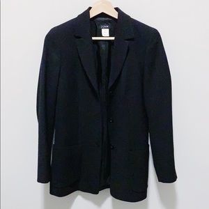 J. Crew Black Wool Blazer